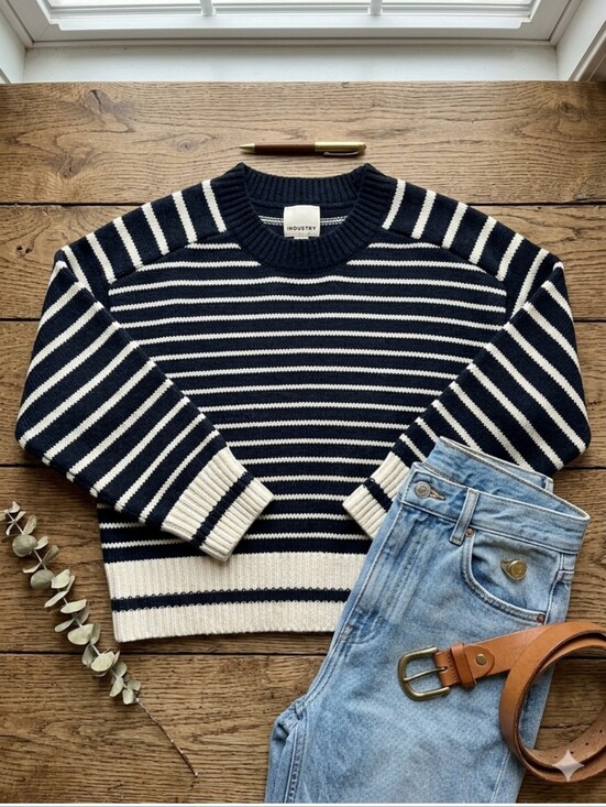 Industry Republic Clothing Sweaters - Industry Republic Crew Neck cropped sweater size Med
